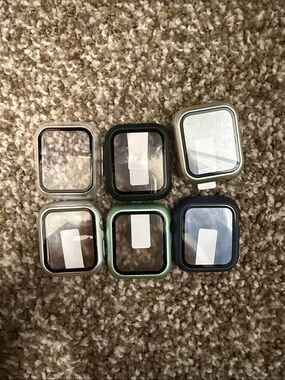 Protective Square Apple Watch SE 40mm Smartwatch Case